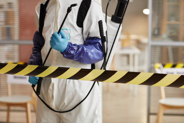 Professional Biohazard Cleanup technician working in Longwood, FL